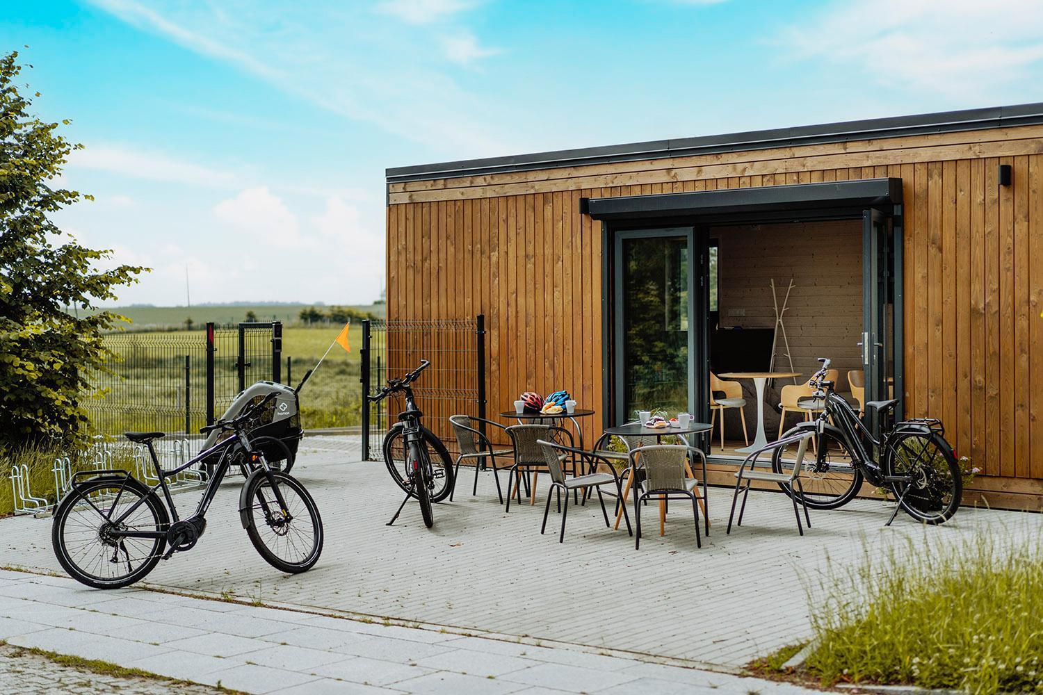 Bed & Bike Resort Trzęsacz Buitenkant foto