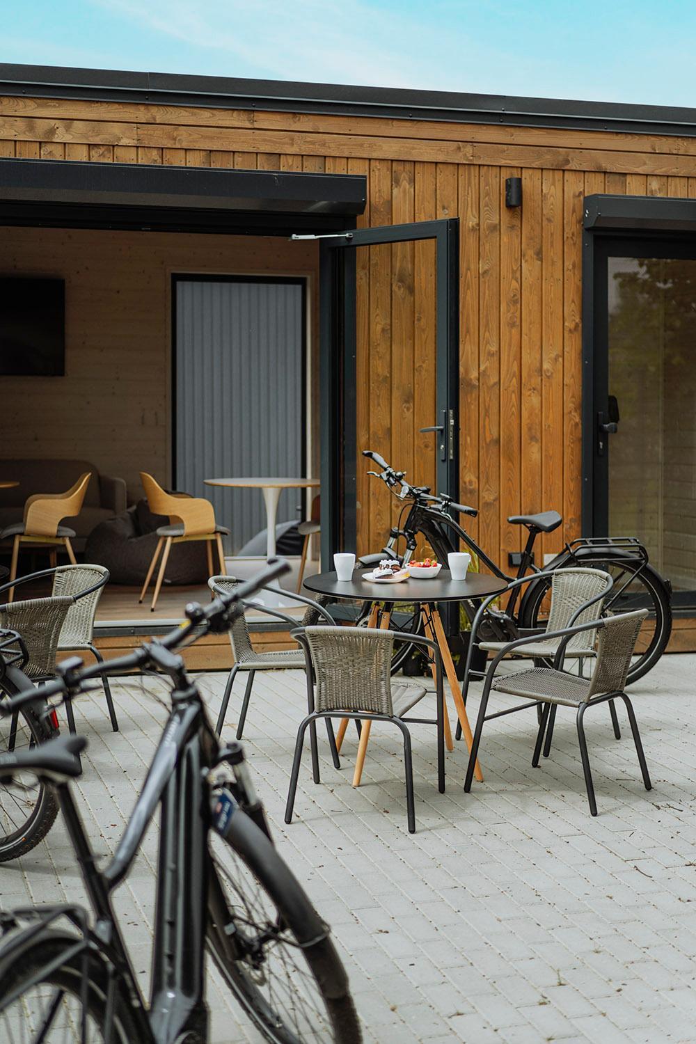 Bed & Bike Resort Trzęsacz Buitenkant foto