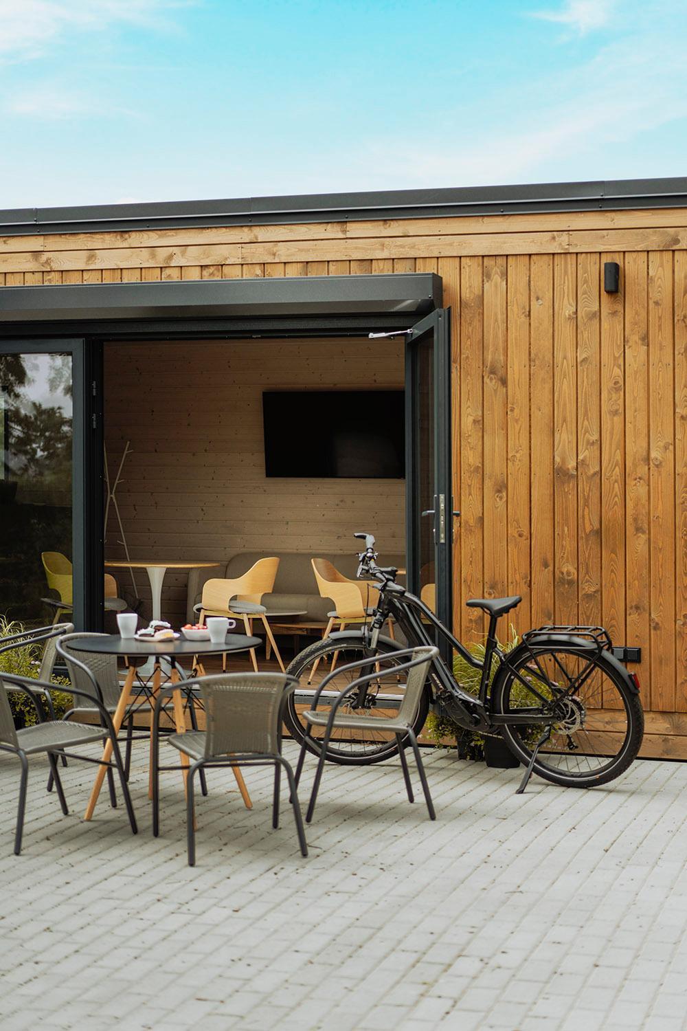 Bed & Bike Resort Trzęsacz Buitenkant foto